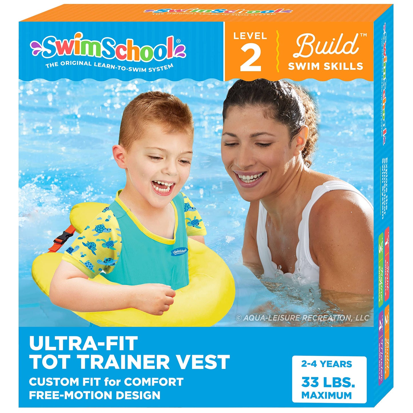 Swimschool Ultra Swim Trainer Heavy Duty Toddler Swim Vest Floatie