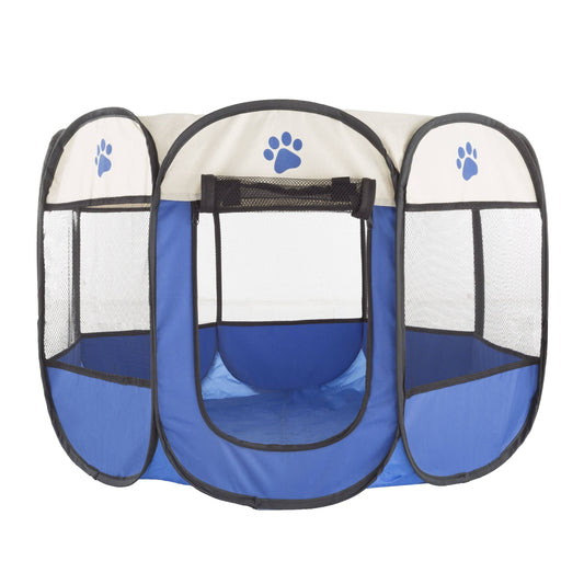 Pop-Up Pet Playpen with Carrying Case Petmaker