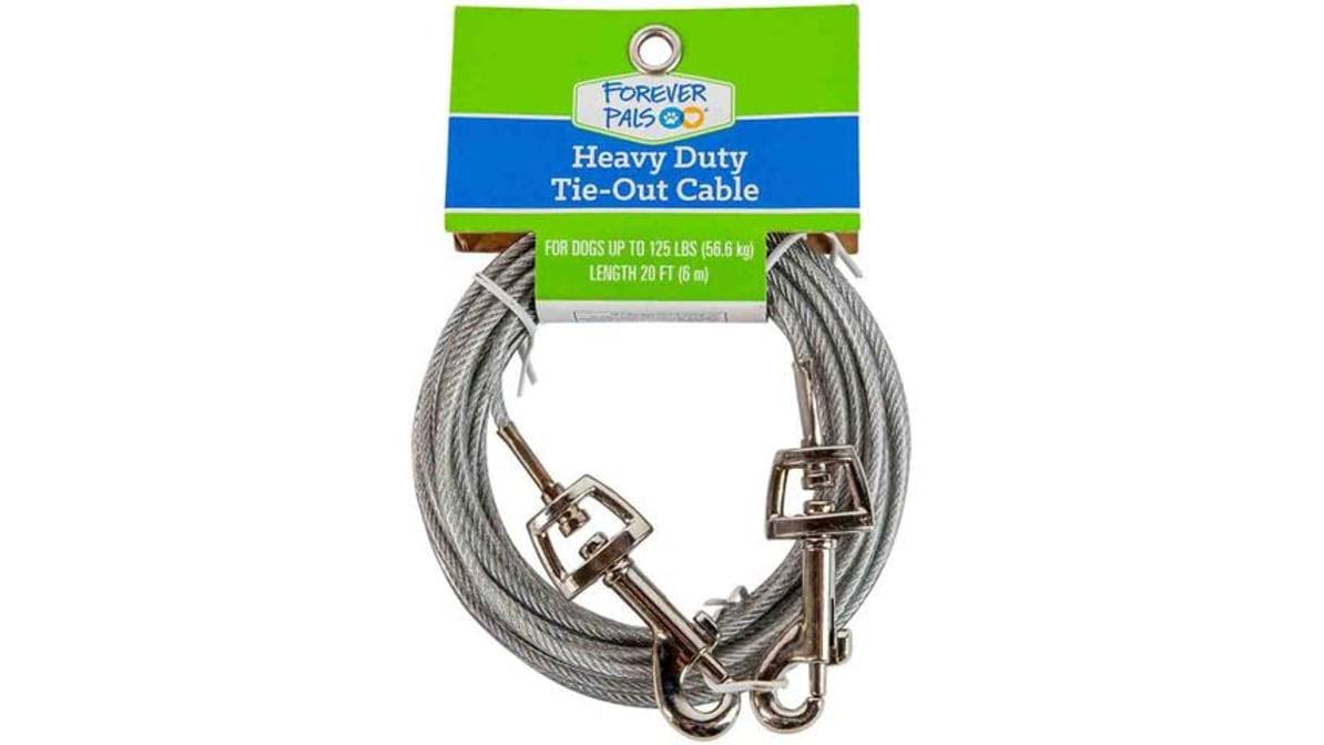 Forever Pals Heavy Duty 20' Dog Tie-Out Cable